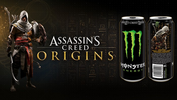 Assassin's Creed Origins Monster Energy